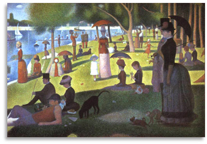 seurat ile de la jatte