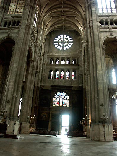 eglise saint eustache colonne